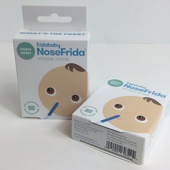 FridaBaby NoseFrida Hygiene Filters Nose Frida Baby Snot Sucker Filter Lot Of 2 - Picture 11 of 12